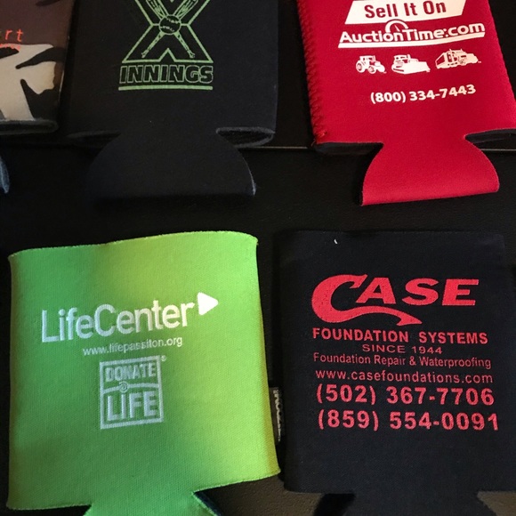 10 can koozies assorted never used - Picture 5 of 6